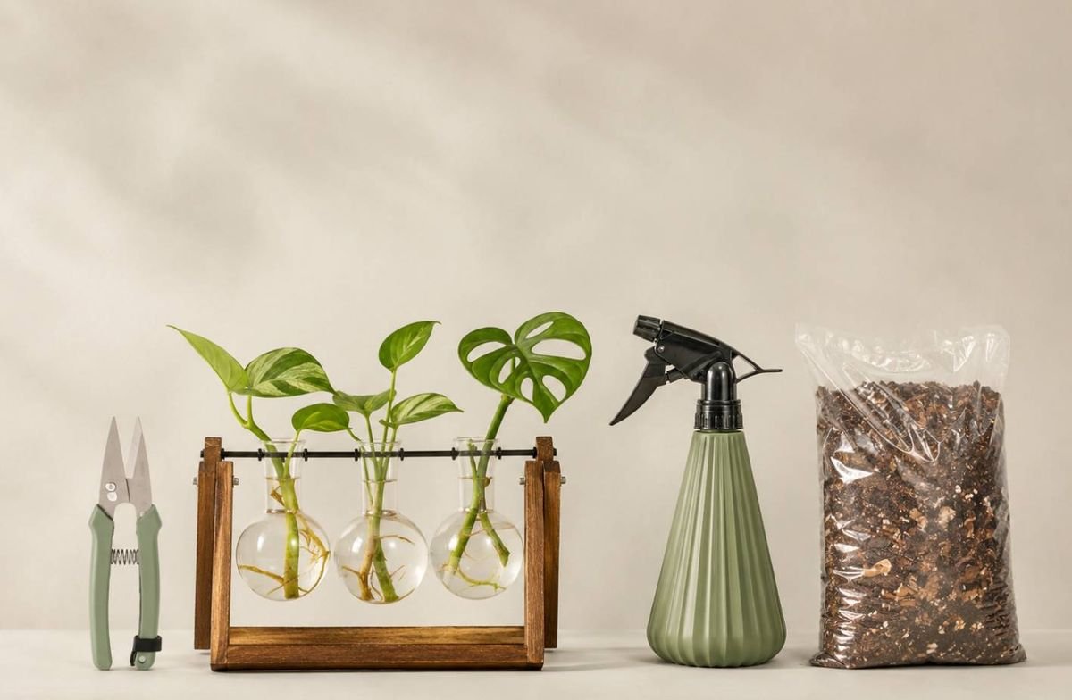 A clean studio lineup of propagation tools